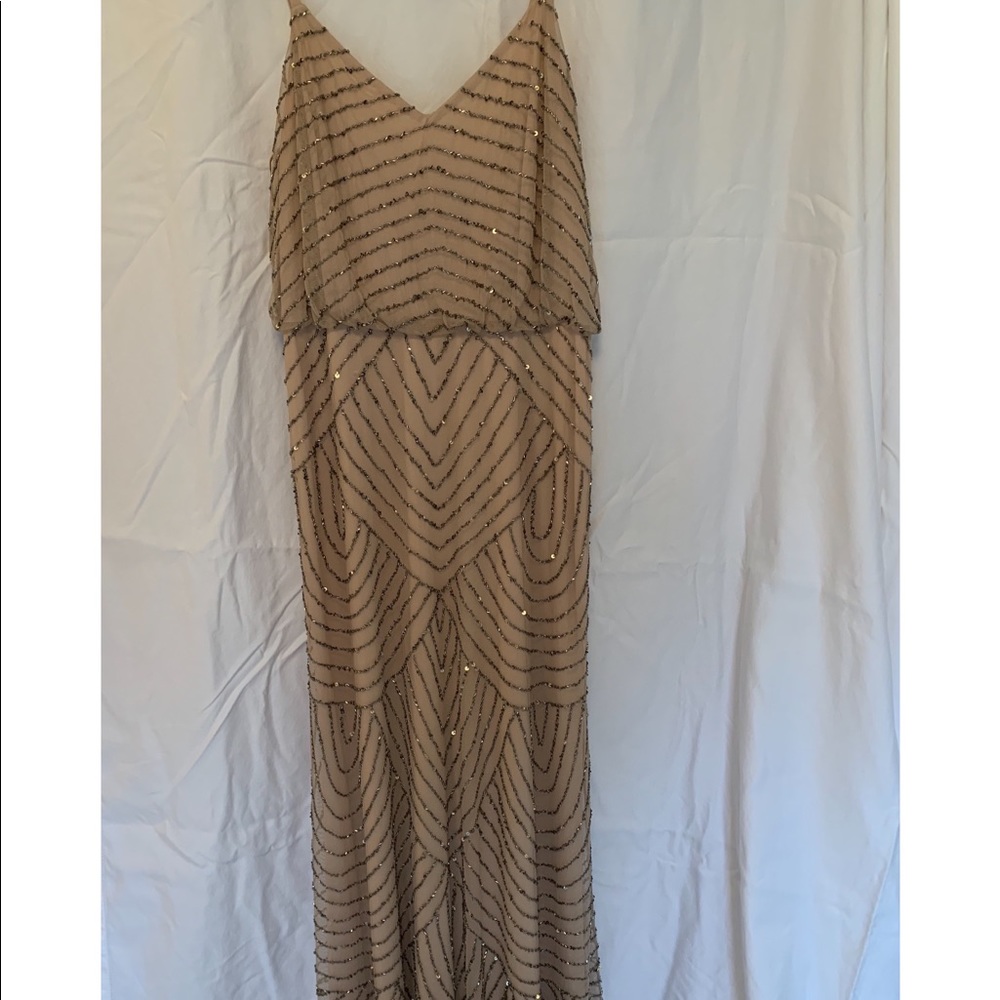 Adrianna Papell Beaded Gown